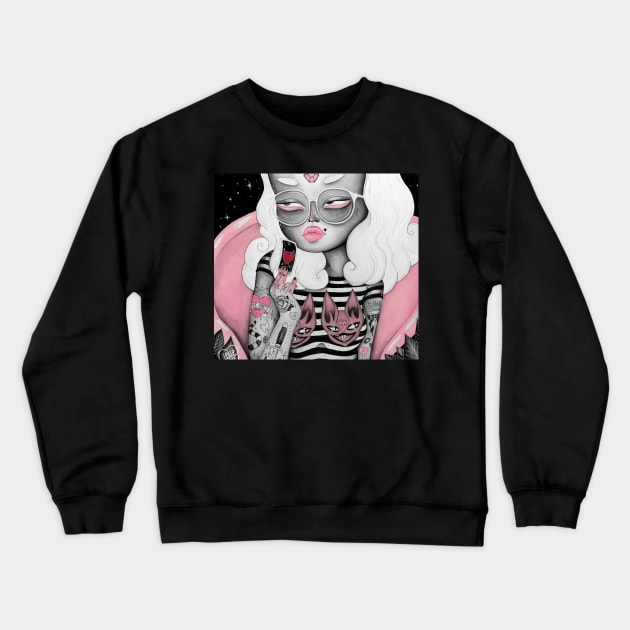 Midsummer Night’s Divination Crewneck Sweatshirt by lOll3